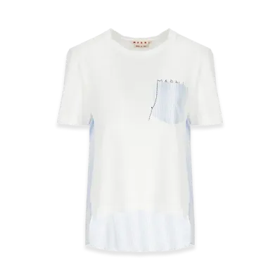 MARNI Women's Cotton T-Shirt "White"