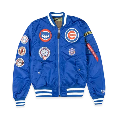 NEW ERA Alpha Industries MA-1 Bomber Jacket "Chicago Cubs"