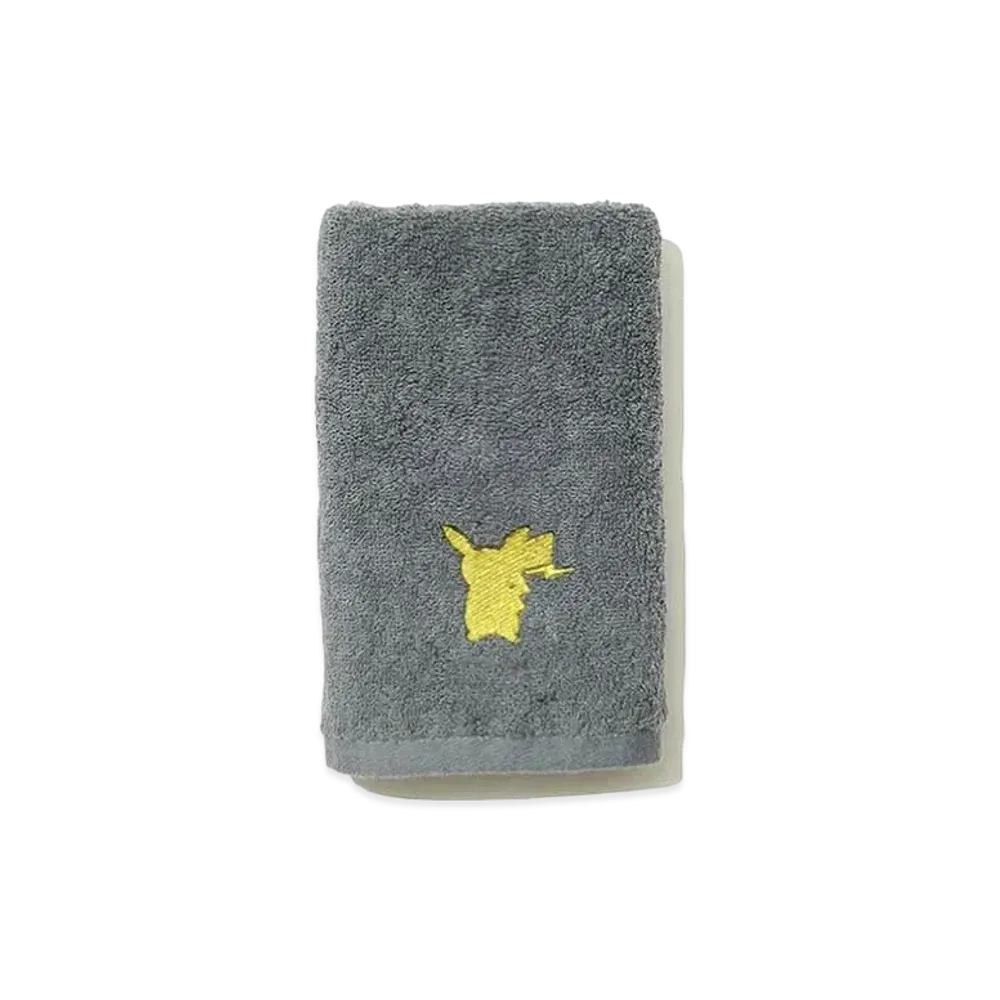 FRAGMENT x POKEMON THUNDERBOLT PROJECT PIKACHU FACE TOWEL "Yellow"