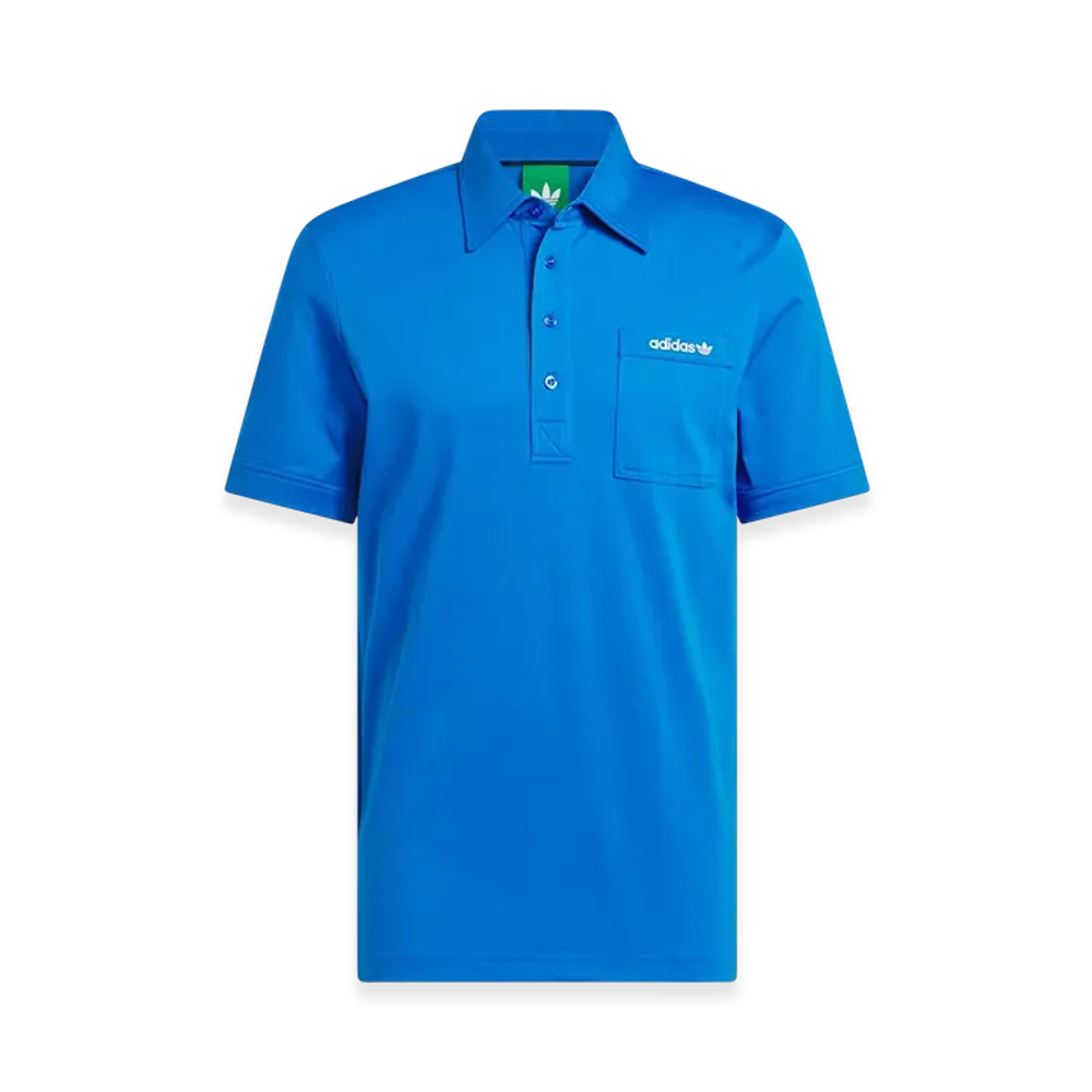 adidas Originals Golf Chest Pocket Short-Sleeve Shirt "Blue Bird"