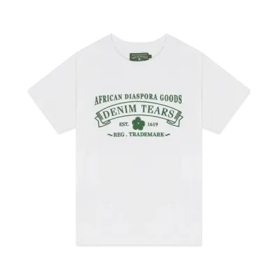 DENIM TEARS ADG Tee Washed "White"