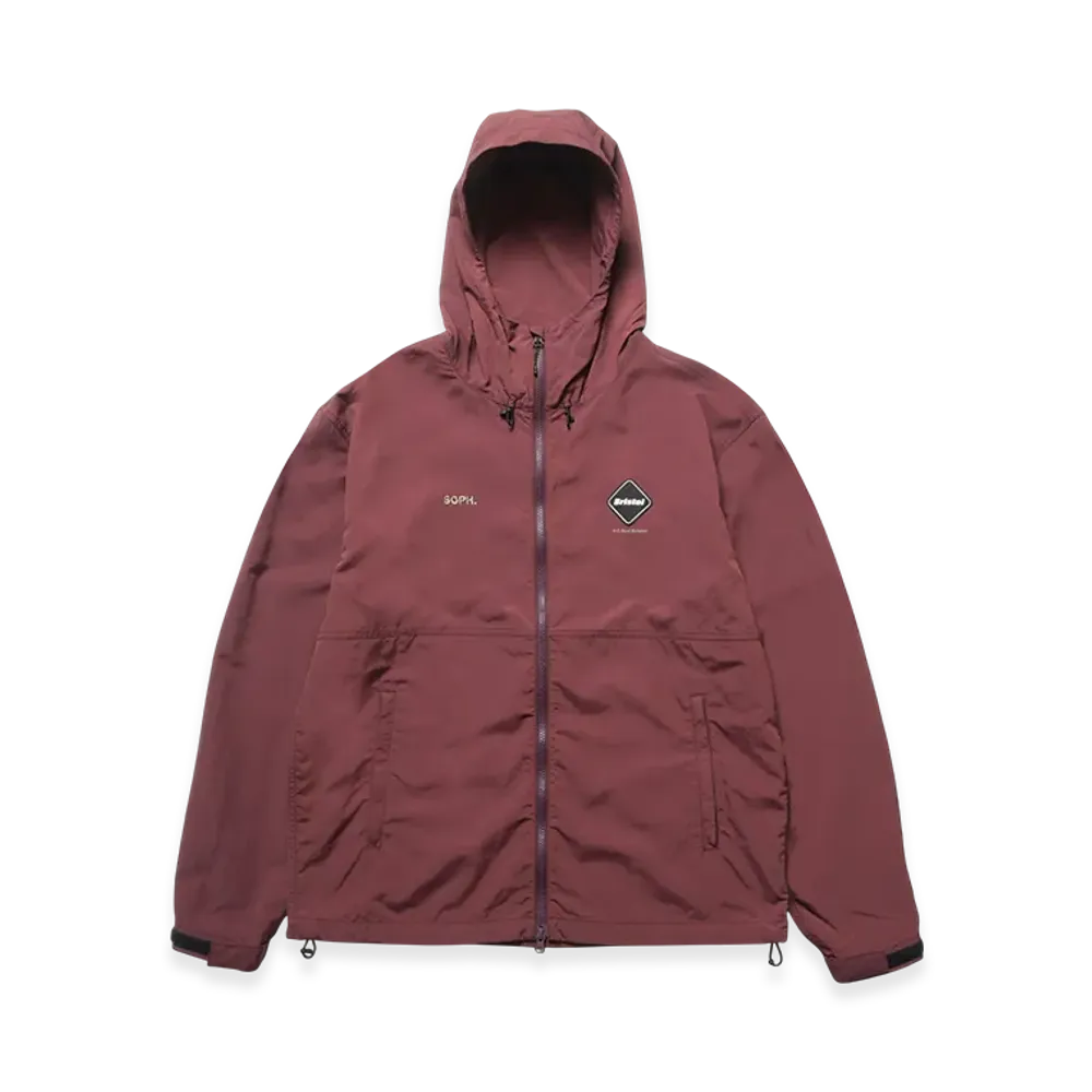 F.C.Real Bristol Nylon Hooded Blouson "Burgundy"