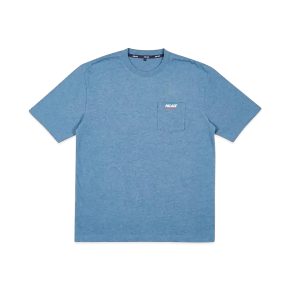 PALACE Basically a Pocket T-Shirt "Blue"