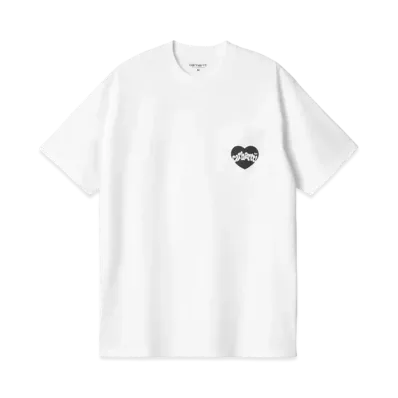 Carhartt S/S Amour Pocket T-Shirt "White/Black"