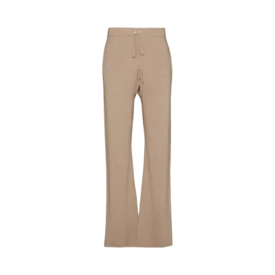 Maison Margiela Women's Cashmere Trousers "Walnut"