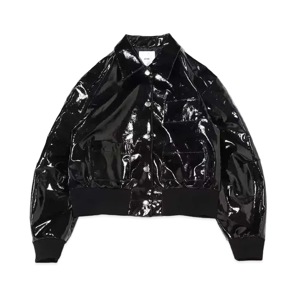 atmos pink Enamel Blouson "Black"