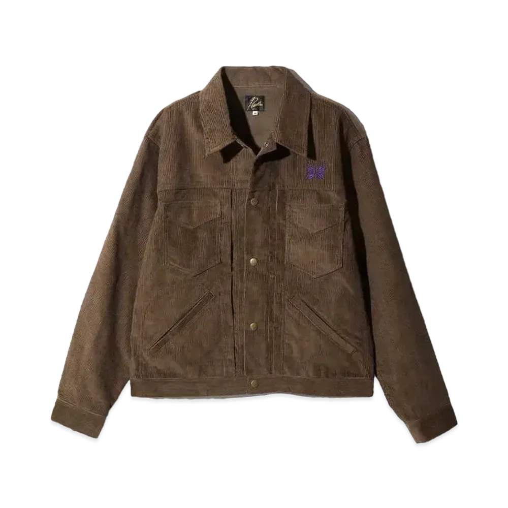 Needles Penny Jean Jacket 14W Corduroy "Light Brown"