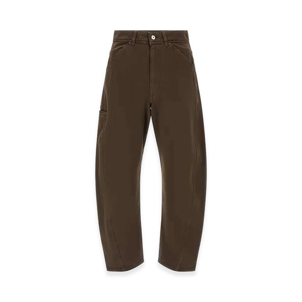 LEMAIRE 'Twisted Workwear' Pants "Brown"