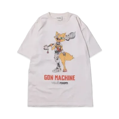 VAULTROOM x GON MACHINE Tee "Off White"