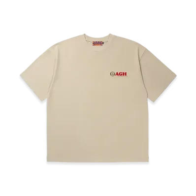 APHRODITEGANG Raw AGH S/S Tee "Light Brown"