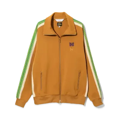 Needles x Sasquatchfabrix. Track Jacket Poly Smooth "Mustard"