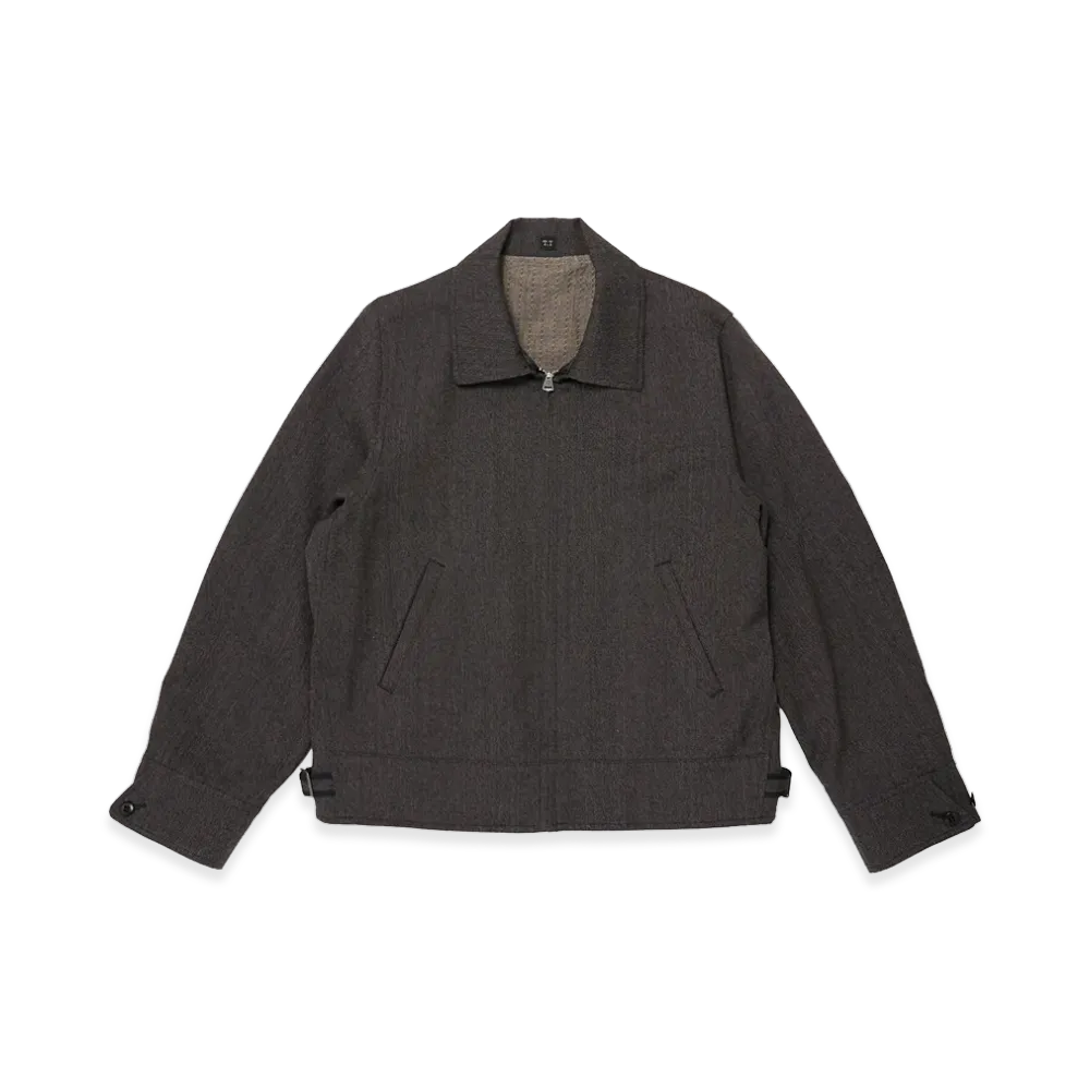 T.T Taiga Takahashi LOT.306 Cossack Jacket "Melange Charcoal"