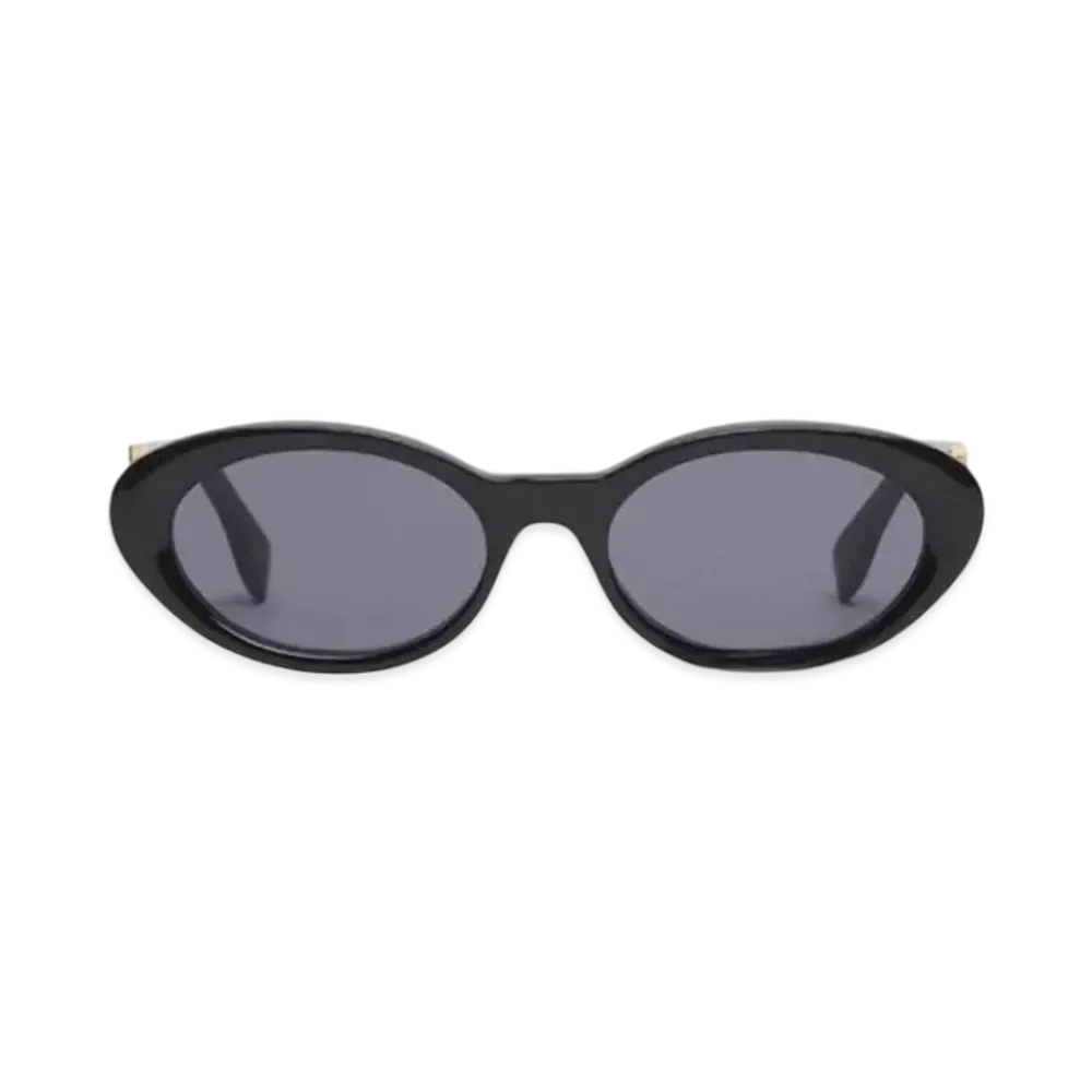 FENDI FF Diamonds Acetate Sunglasses "Black"