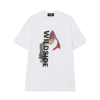 WILDSIDE YOHJI YAMAMOTO Mermaid S/S T-Shirt "White"