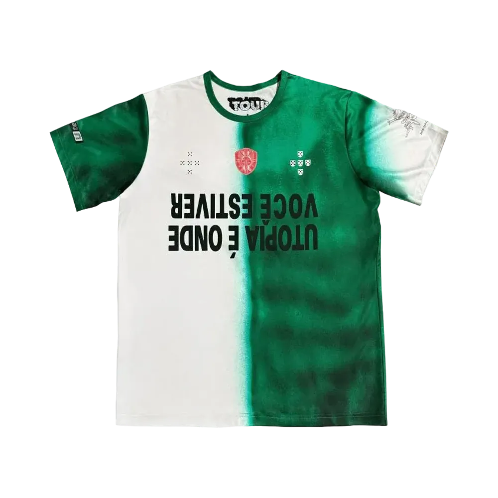 Travis Scott Portugal Soccer Jersey "White Green"