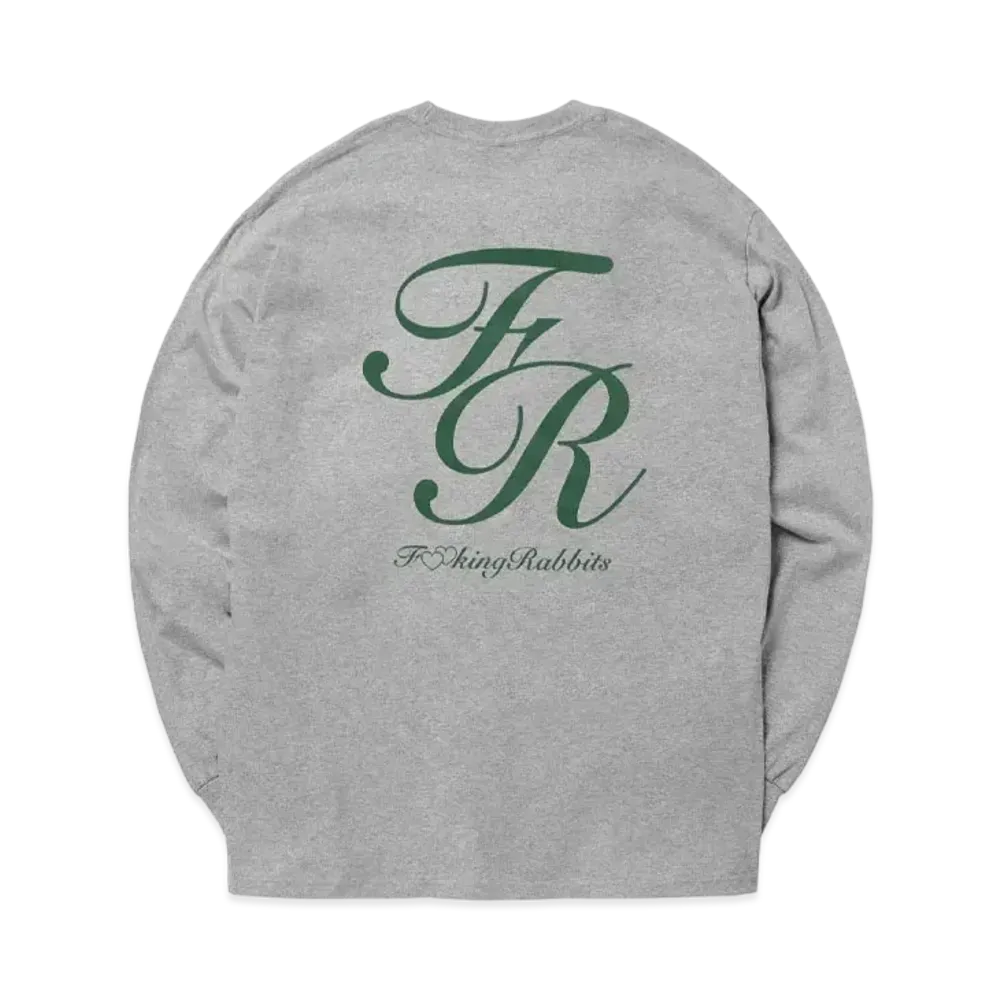 FR2 Logo with Hearts Longsleeve T-shirt "Gray"