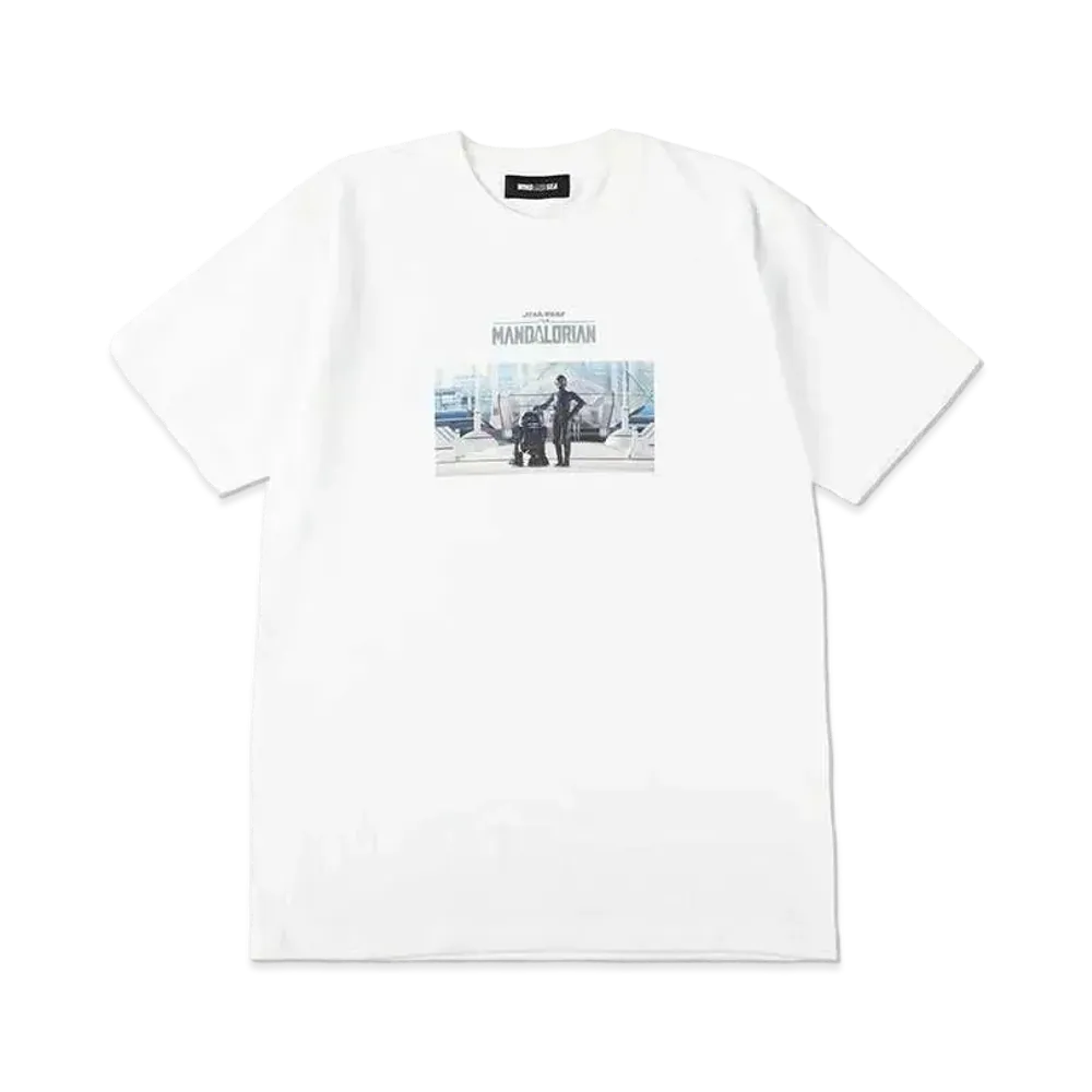 WIND AND SEA The Mandalorian WDS Tee / Droid "White"