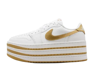 Nike Women's Air Jordan 1 Triple Stack SE "White/Metallic Gold"