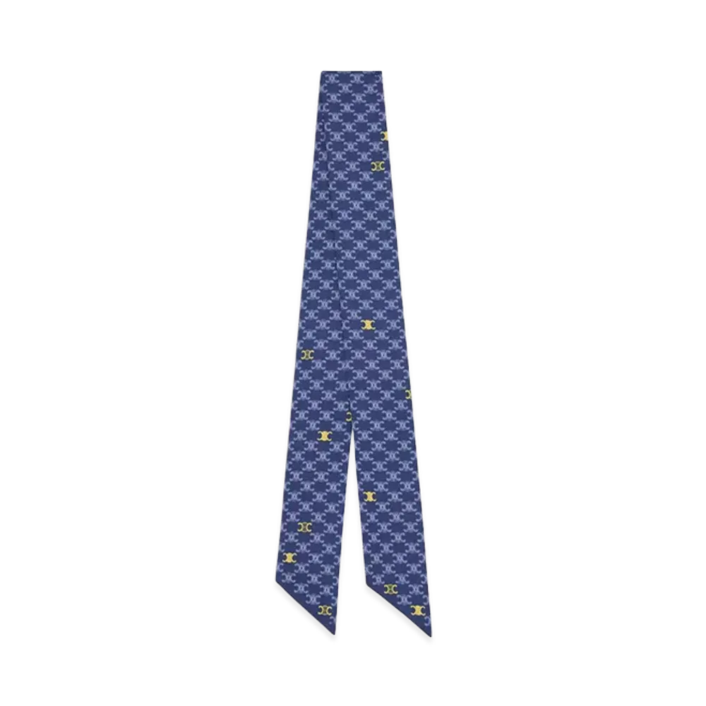 CELINE Women's Capsule Scarfs "Navy"