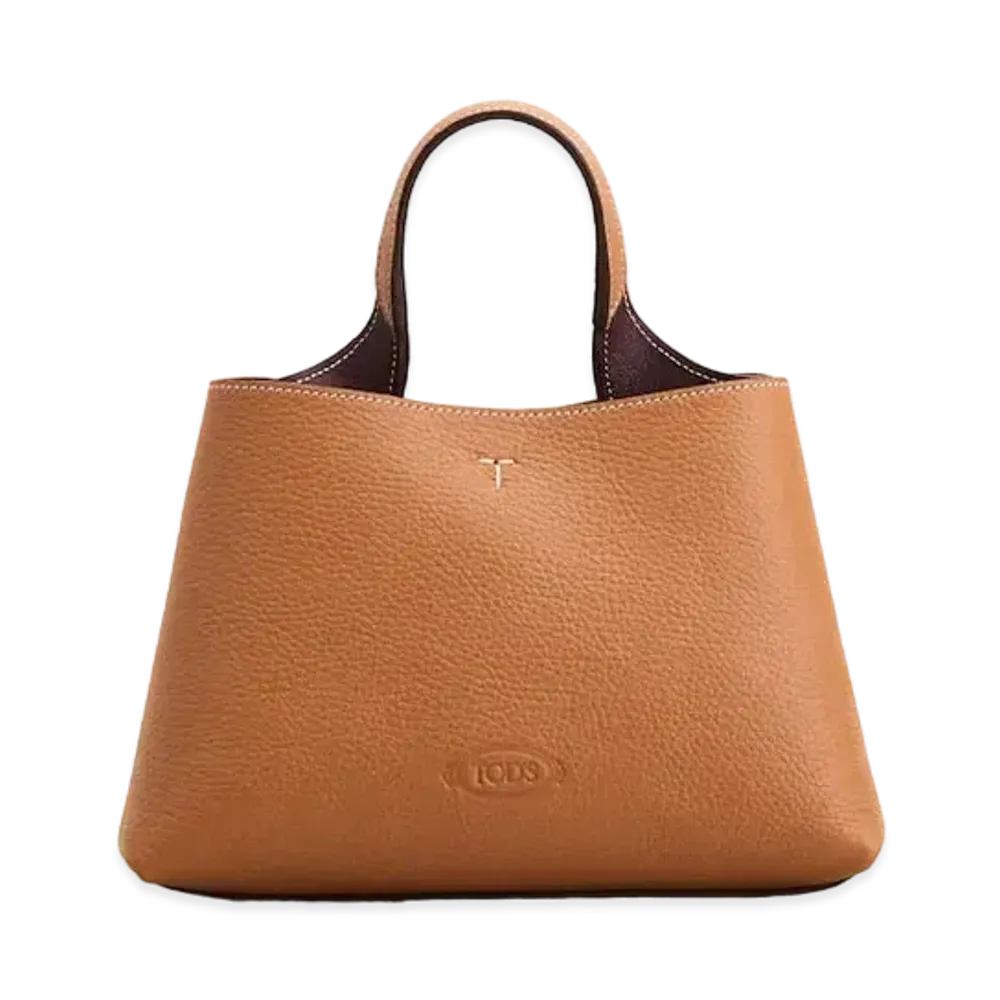 TOD'S Bag In Leather Micro "Brown"