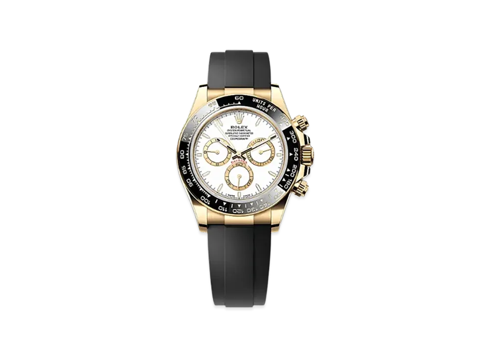 ROLEX Cosmograph Daytona 40mm Yellow Gold 126518LN "White"