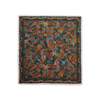 NICENESS P.Harti Printed Silk Scarf "Ivory"
