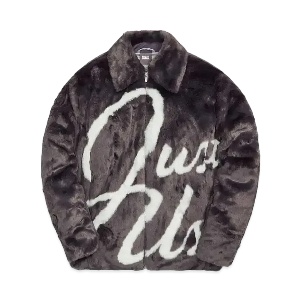 Kith Faux Fur Coaches Jacket "Monsoon"