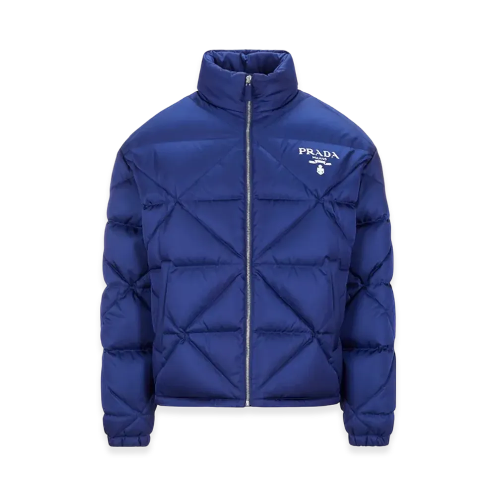 PRADA Re-Nylon Down Jacket "Blue"