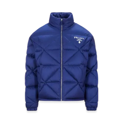 PRADA Re-Nylon Down Jacket "Blue"