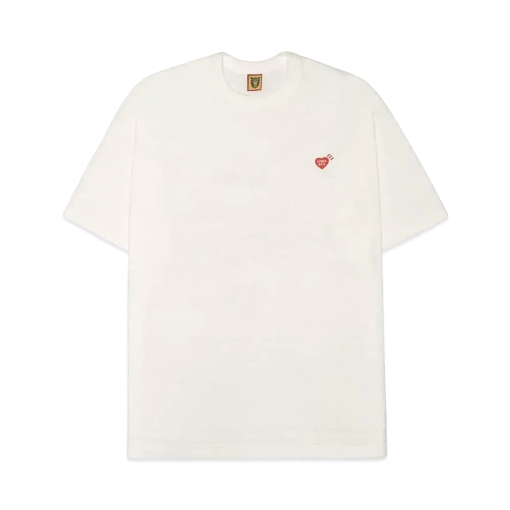 HUMAN MADE HEART BADGE T-SHIRT "White"