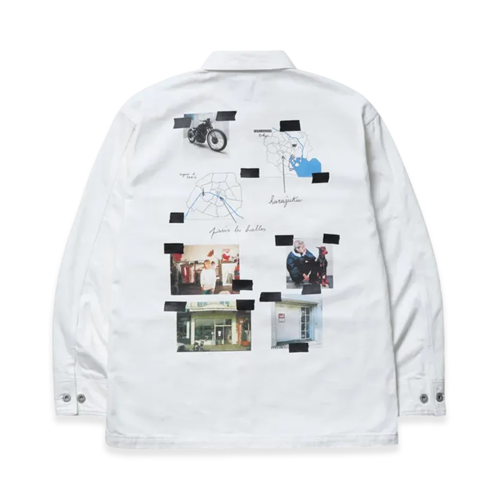 NEIGHBORHOOD x agnes b. Coverall Jacket "White"
