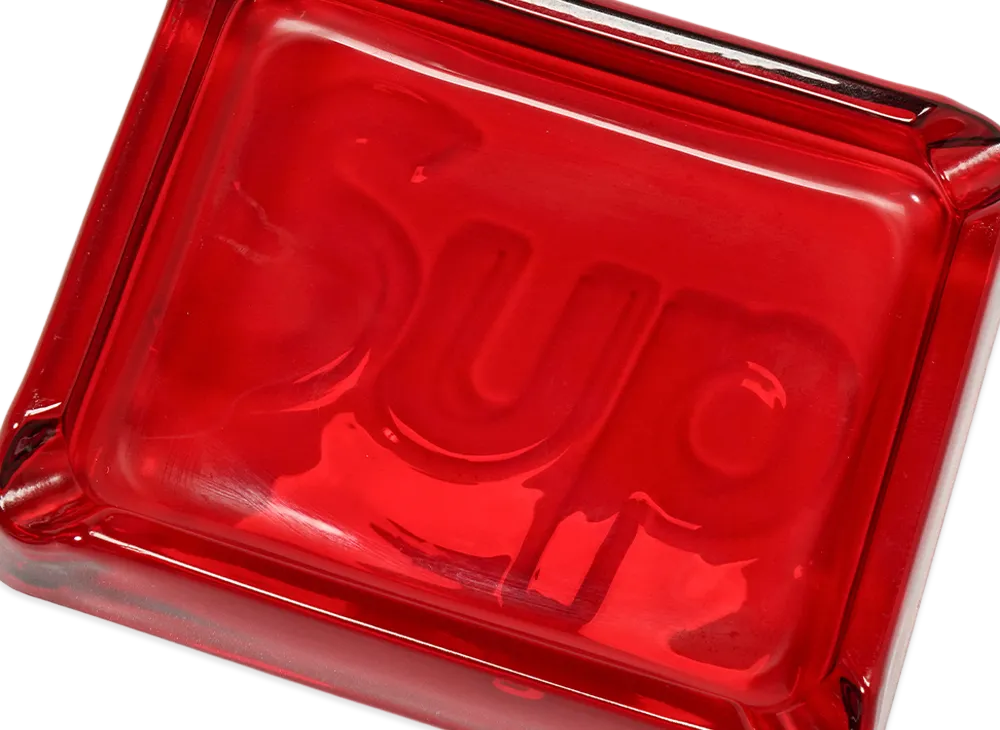 Supreme Debossed Glass Ashtray 