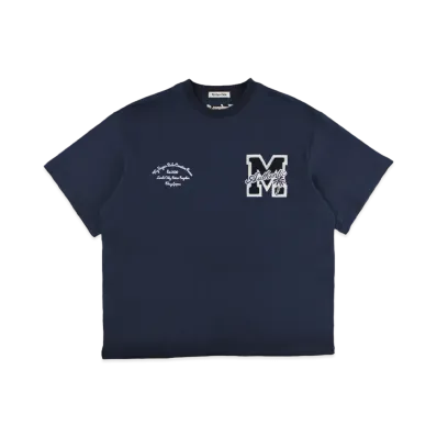My Sugar Babe M college logo wappen tee "Navy"