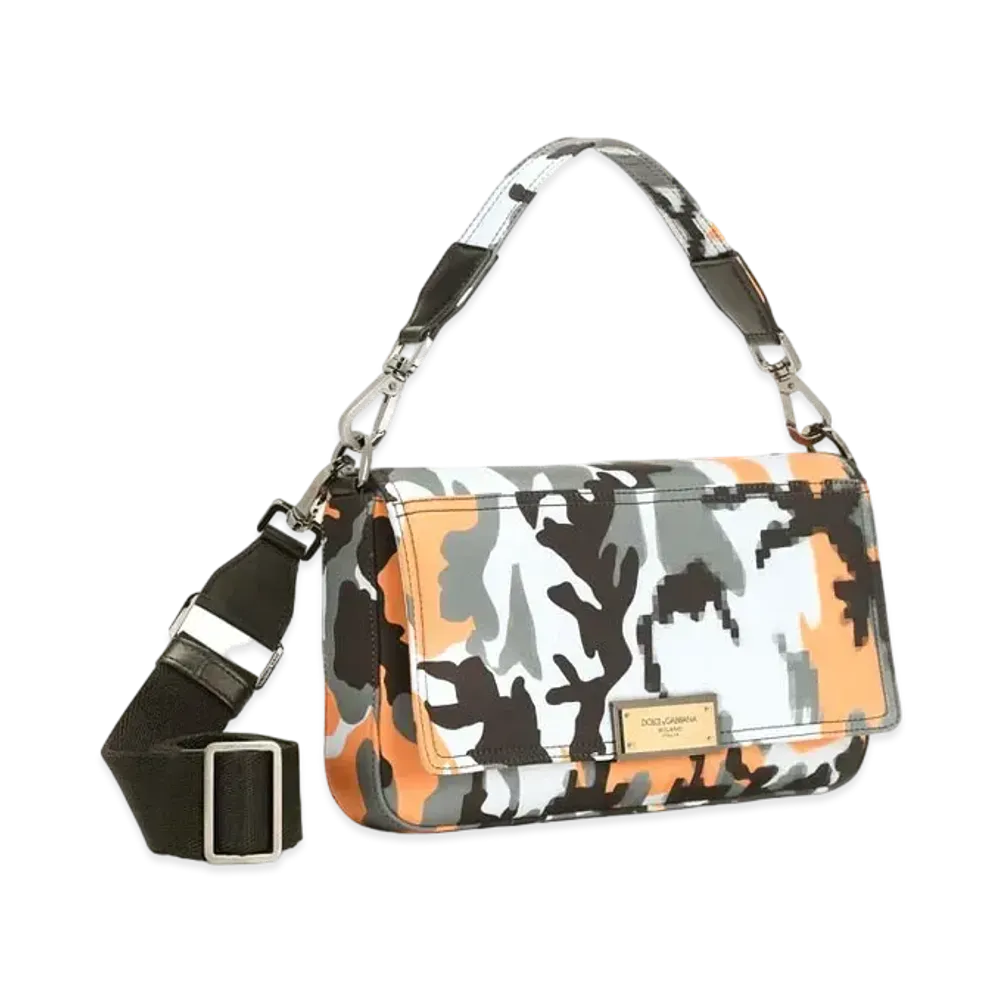 Dolce&Gabbana Crossbody Bag Nylon Camouflage Print "Multicolor"