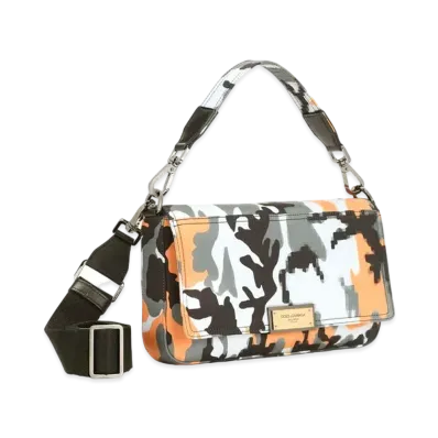 Dolce&Gabbana Crossbody Bag Nylon Camouflage Print "Multicolor"