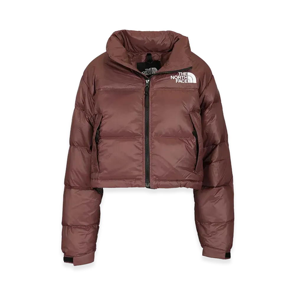 The North Face Women's Nuptse Short Jacket "Brown"