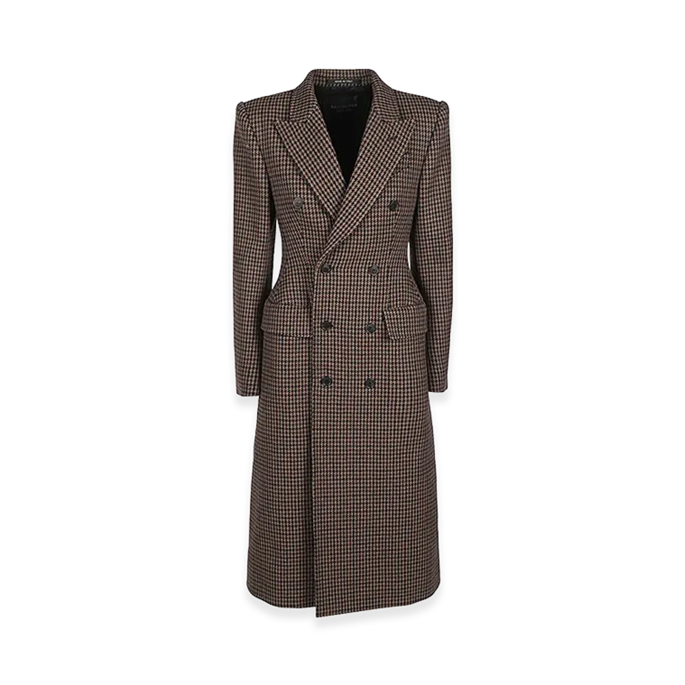 BALENCIAGA Women's Coats "Brown"