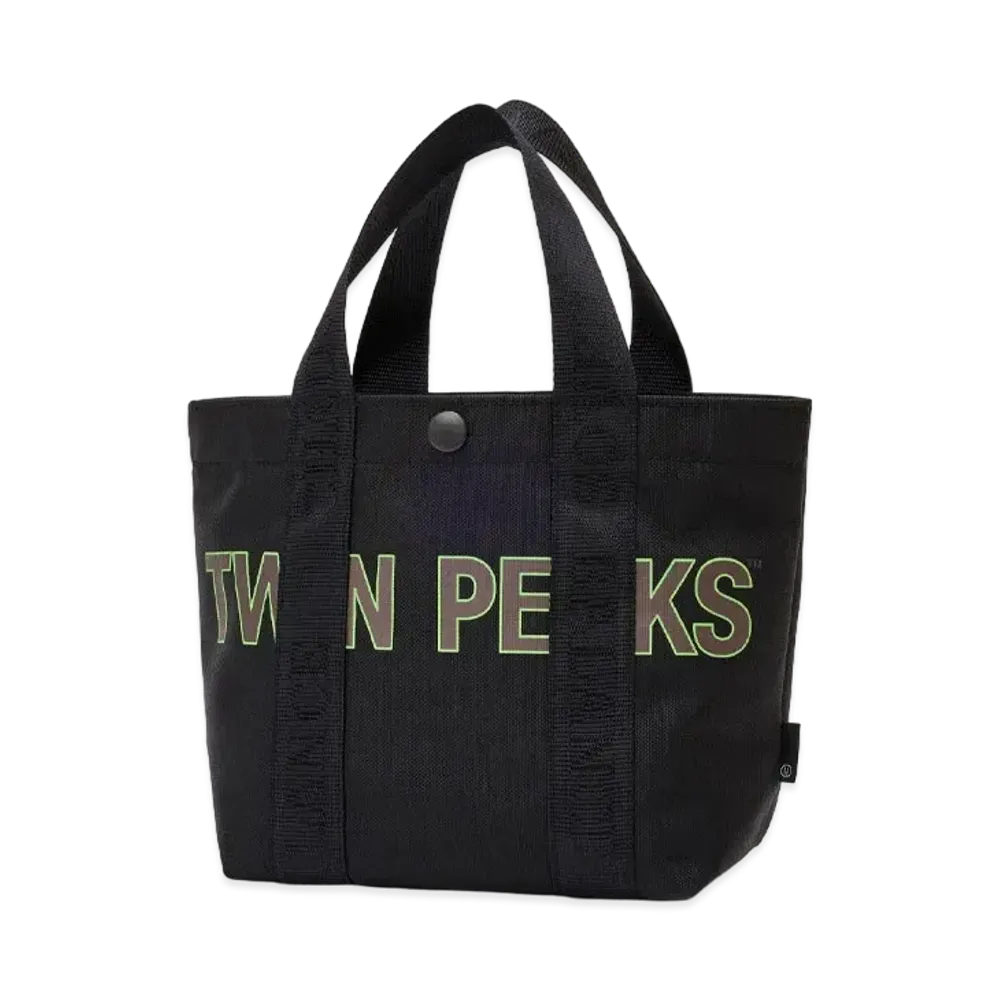 UNDERCOVER Twin Peaks Polyester Tote Bag "Black"