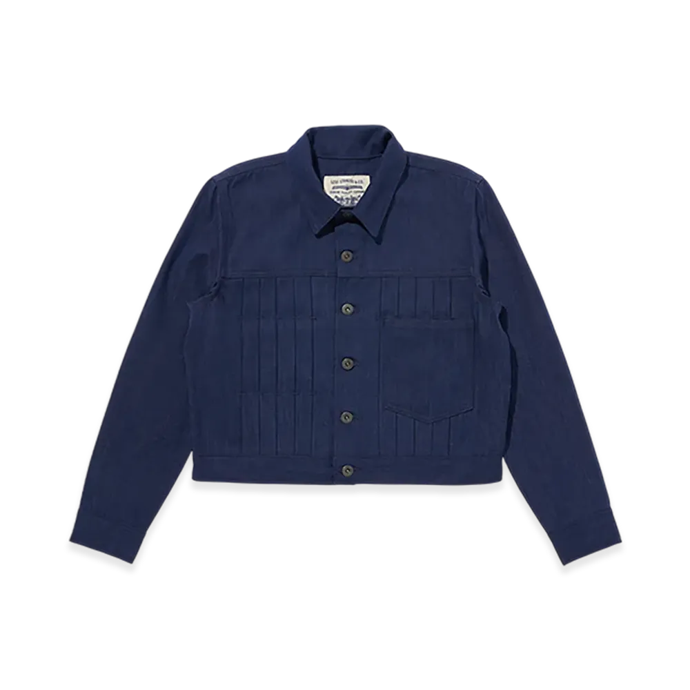 Levi's Made&Crafted Pleats Trucker Jacket "Navy"