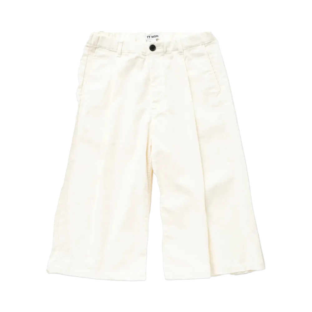 TTT MSW Corduroy Half Pants "White"