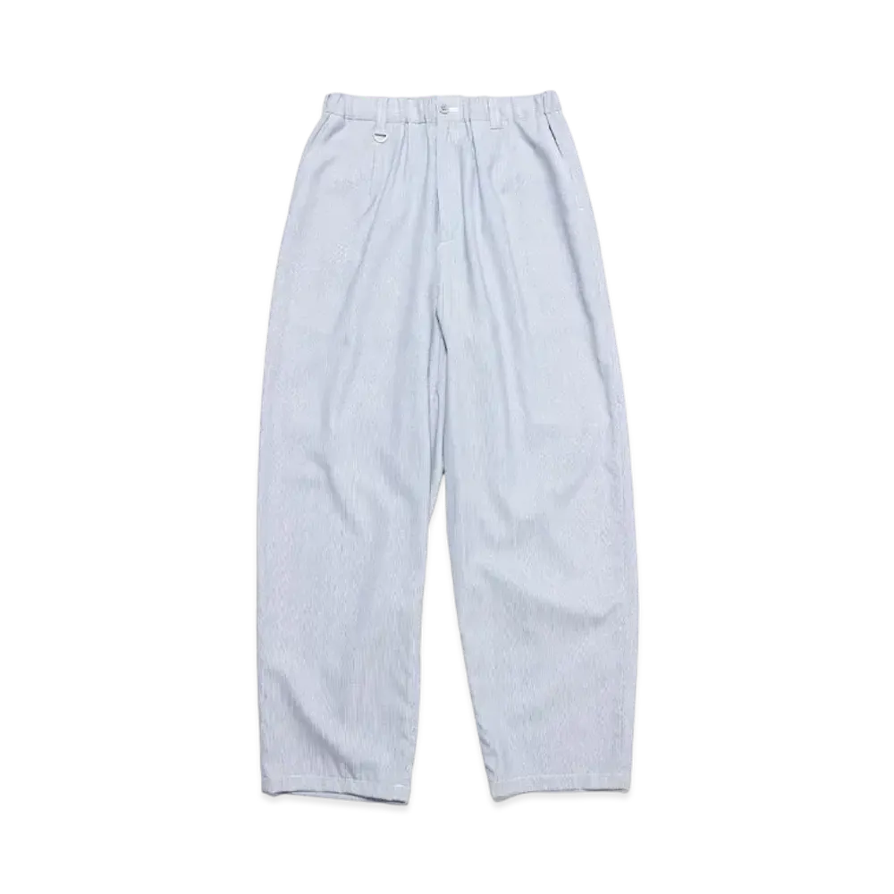 SOPHNET. Tapered Bold Pants "Blue Stripe"