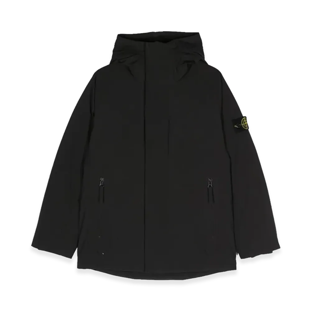 Stone Island Kids Down Jacket "Black"