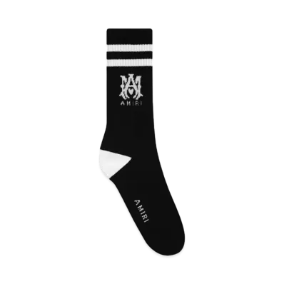 AMIRI MA Core Logo Socks "Black/White"