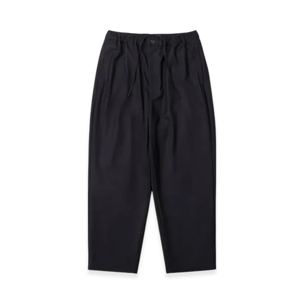 everyone Wool Flannel Easy Slacks "Black"
