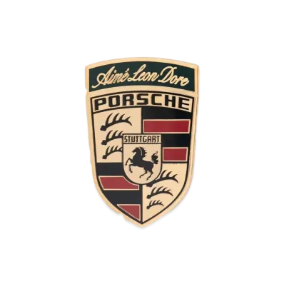 Aime Leon Dore x Porsche 993 Turbo Logo Grille Badge "Multi"