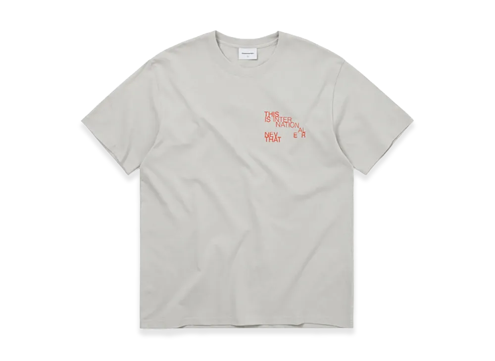 thisisneverthat Paragraph Tee "Grey"