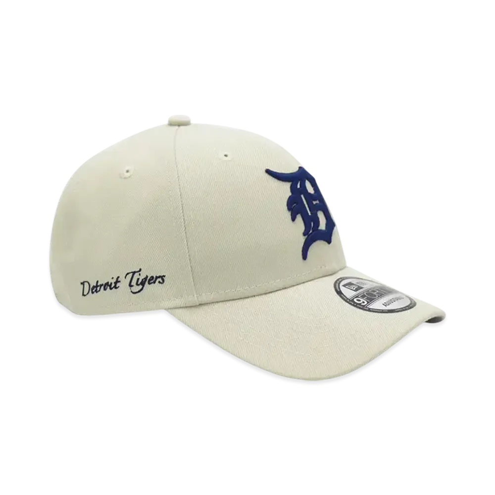 NEW ERA x THE CAP 'ONE STONE' 9Forty Detroit Tigers "Stone White"