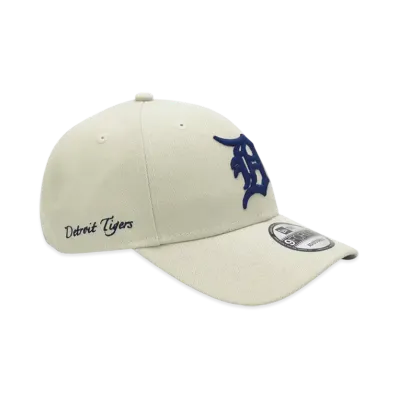 NEW ERA x THE CAP 'ONE STONE' 9Forty Detroit Tigers "Stone White"