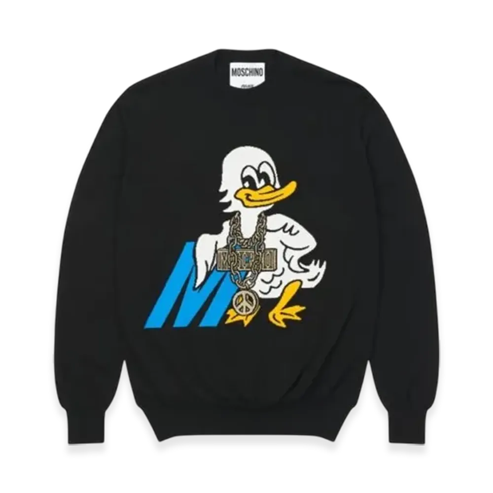 PALACE x Moschino Knitted Jumper "Black"