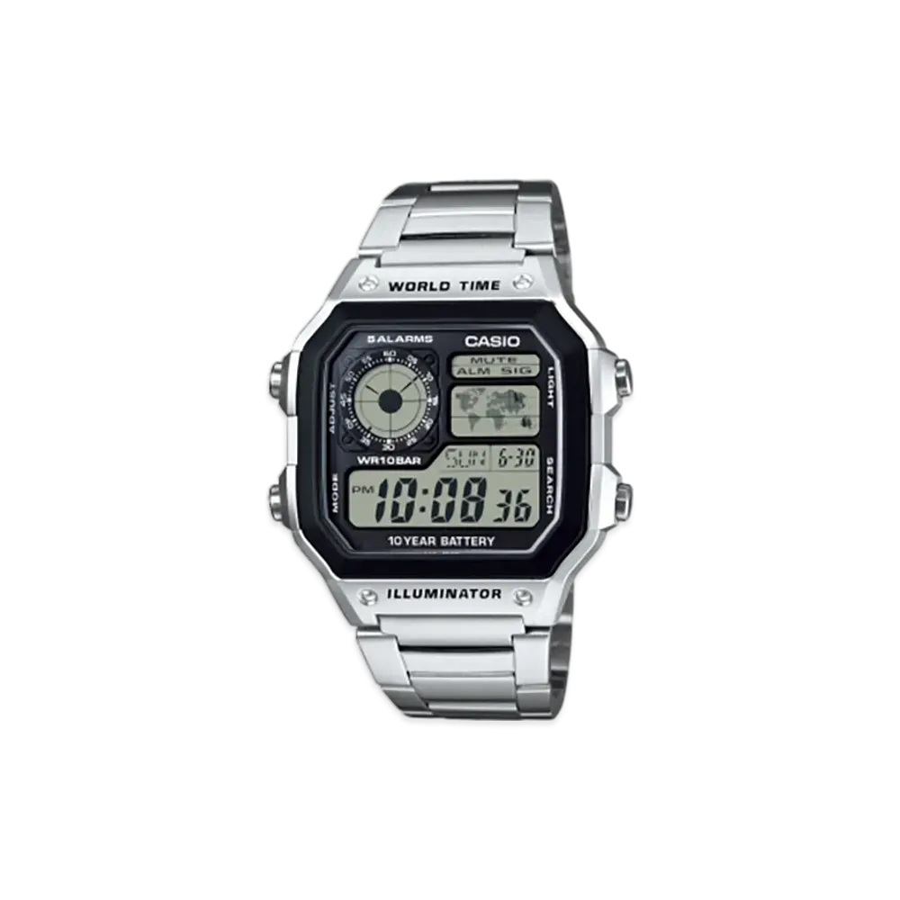 Casio Collection AE-1200WHD-1AJF "Silver"